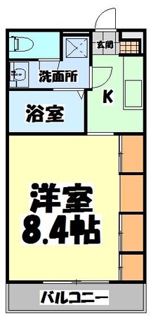 薬師堂駅 徒歩13分 2階の物件間取画像